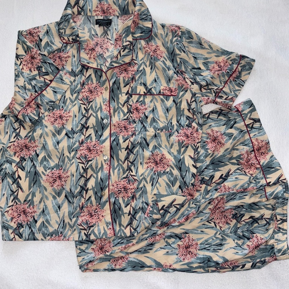 Cynthia Rowley Sleepwear Shirt & Pant Pajama Set